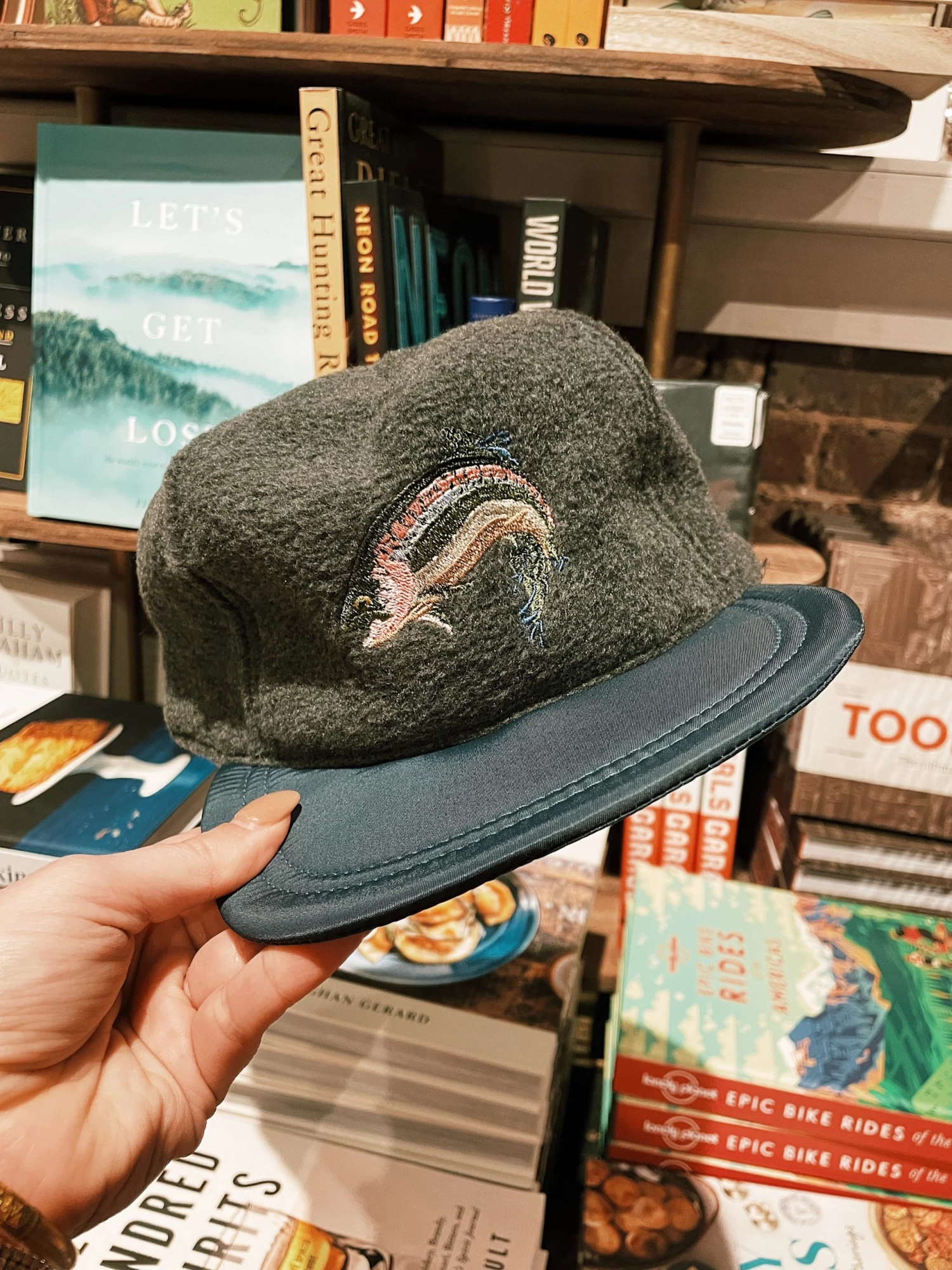 Trout Fleece Strapback Hat 1 Trout Fleece Strapback Hat