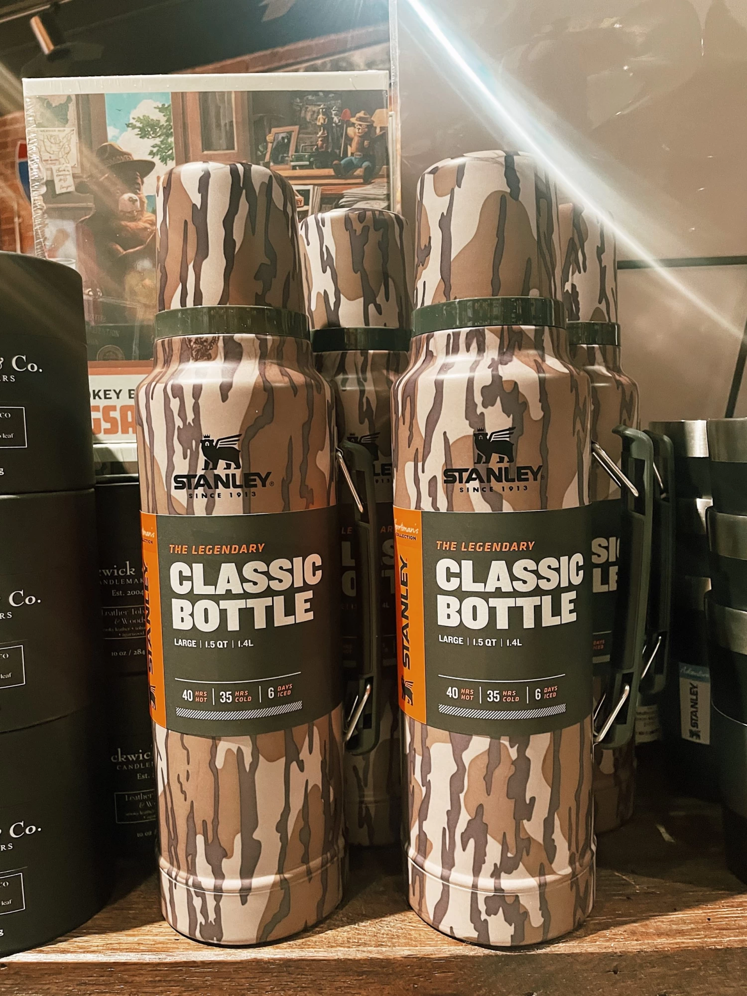 Stanley: 1.5 Qt Classic Legendary Bottle - Shadow Grass Habitat 1 Stanley: 1.5 Qt Classic Legendary Bottle - Shadow Grass Habitat
