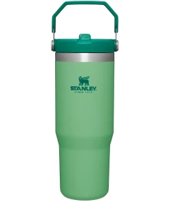 Stanley: Ice Flow Flip Straw 30 Oz Tumbler - Jade -Fashion Home Store jadeflipstraw