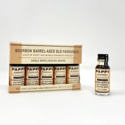 Pappy & Co: Bourbon Barrel-aged Old Fashioned Mix: Single Serve 5-pack 19 Pappy & Co: Bourbon Barrel-aged Old Fashioned Mix: Single Serve 5-pack -Fashion Home Store pappy5pack