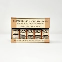 Pappy & Co: Bourbon Barrel-aged Old Fashioned Mix: Single Serve 5-pack 20 Pappy & Co: Bourbon Barrel-aged Old Fashioned Mix: Single Serve 5-pack -Fashion Home Store pappyfivepack1