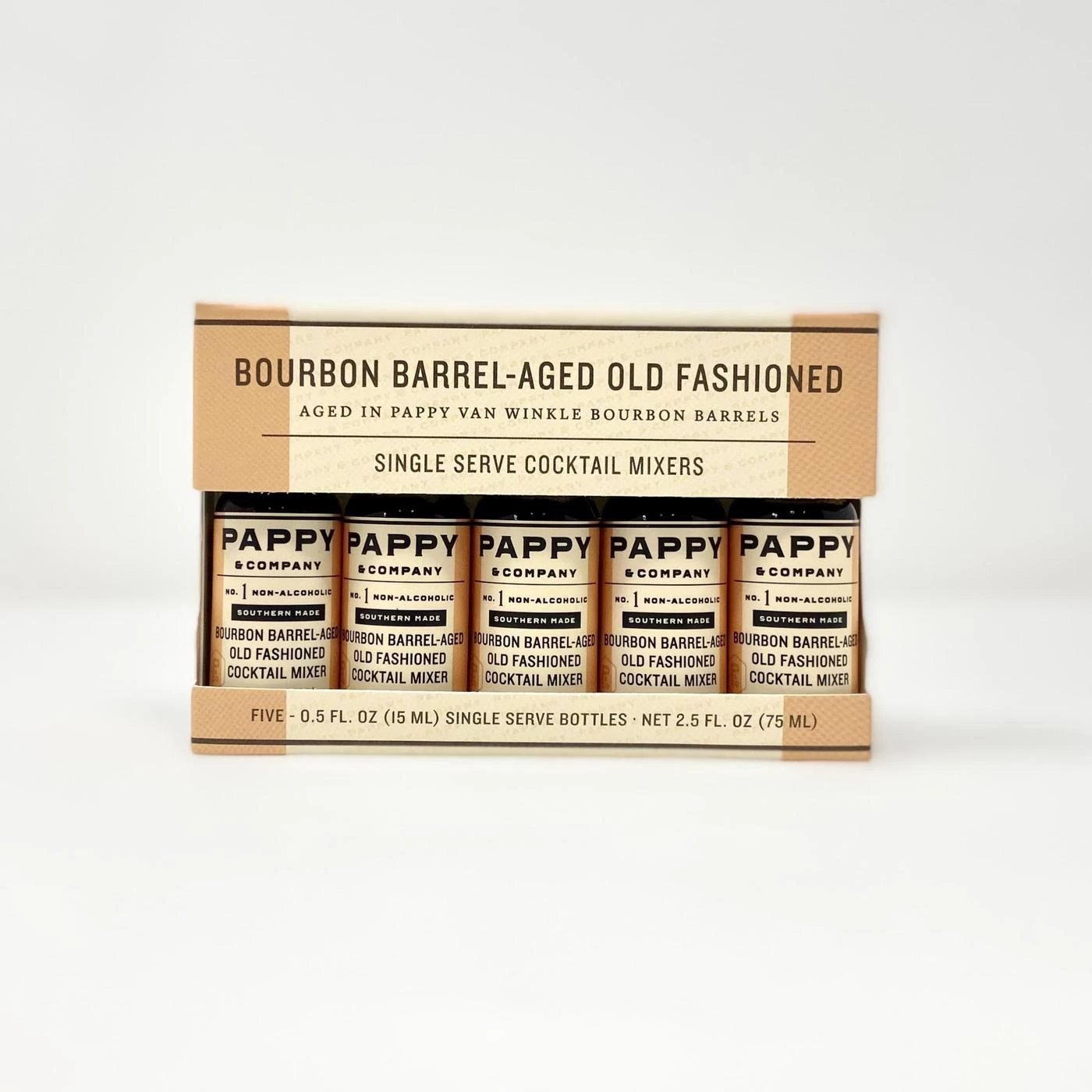Pappy & Co: Bourbon Barrel-aged Old Fashioned Mix: Single Serve 5-pack 10 Pappy & Co: Bourbon Barrel-aged Old Fashioned Mix: Single Serve 5-pack - Image 10