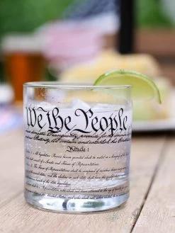 We The People Rocks Glass -Fashion Home Store wethepeoplerocks