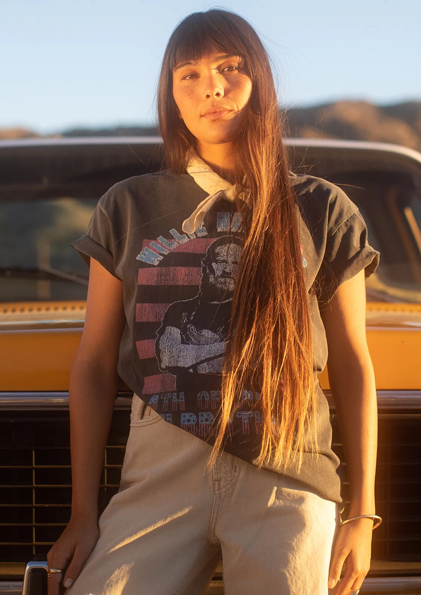 Willie Nelson 4th Of July Tee 3 Willie Nelson 4th Of July Tee - Image 3