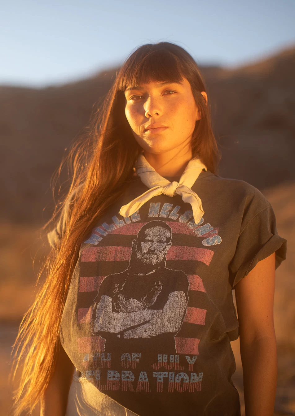 Willie Nelson 4th Of July Tee 6 Willie Nelson 4th Of July Tee - Image 6